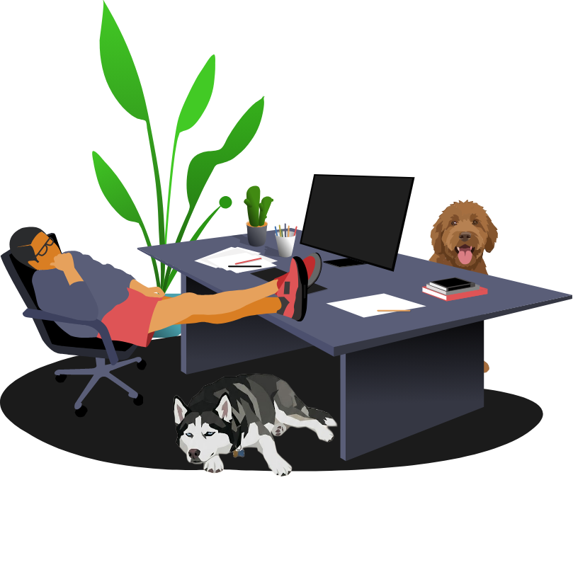 Workspace illustration